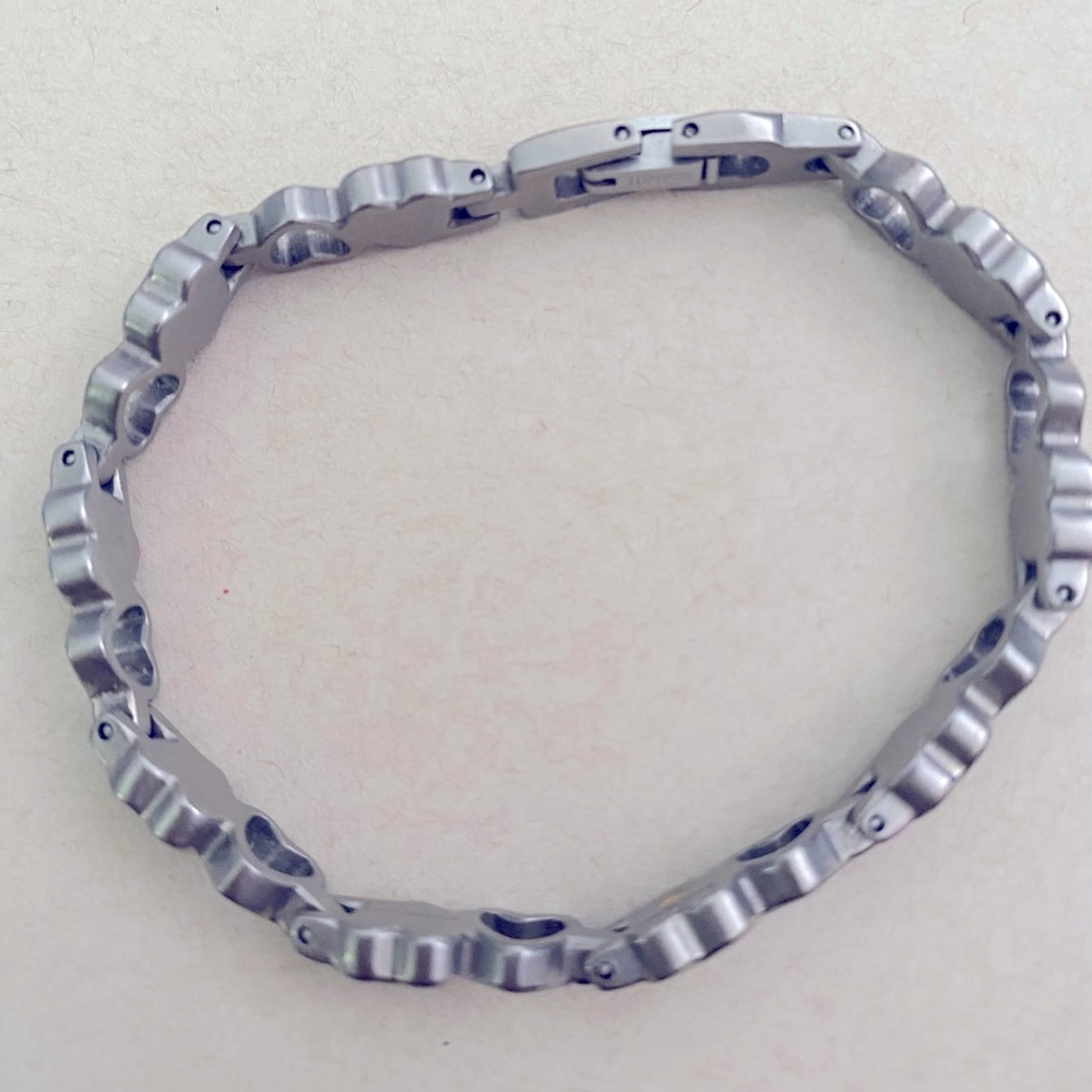 Titanium bracelet